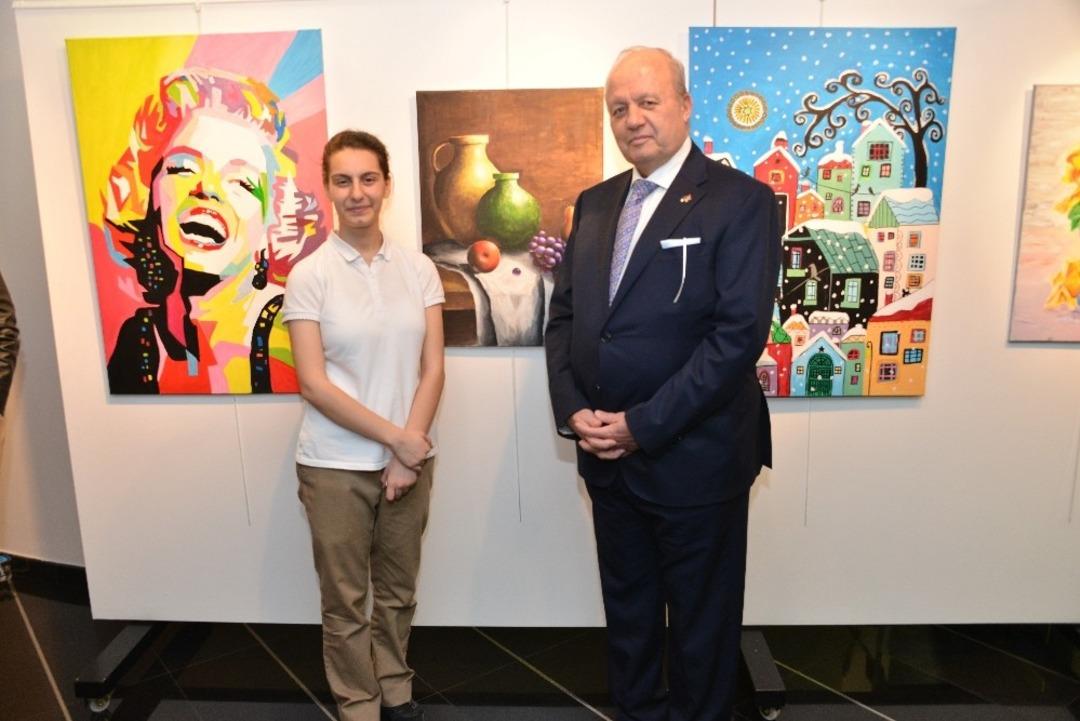 ASO Teknik Koleji &ouml;ğrencilerinden karma sergi