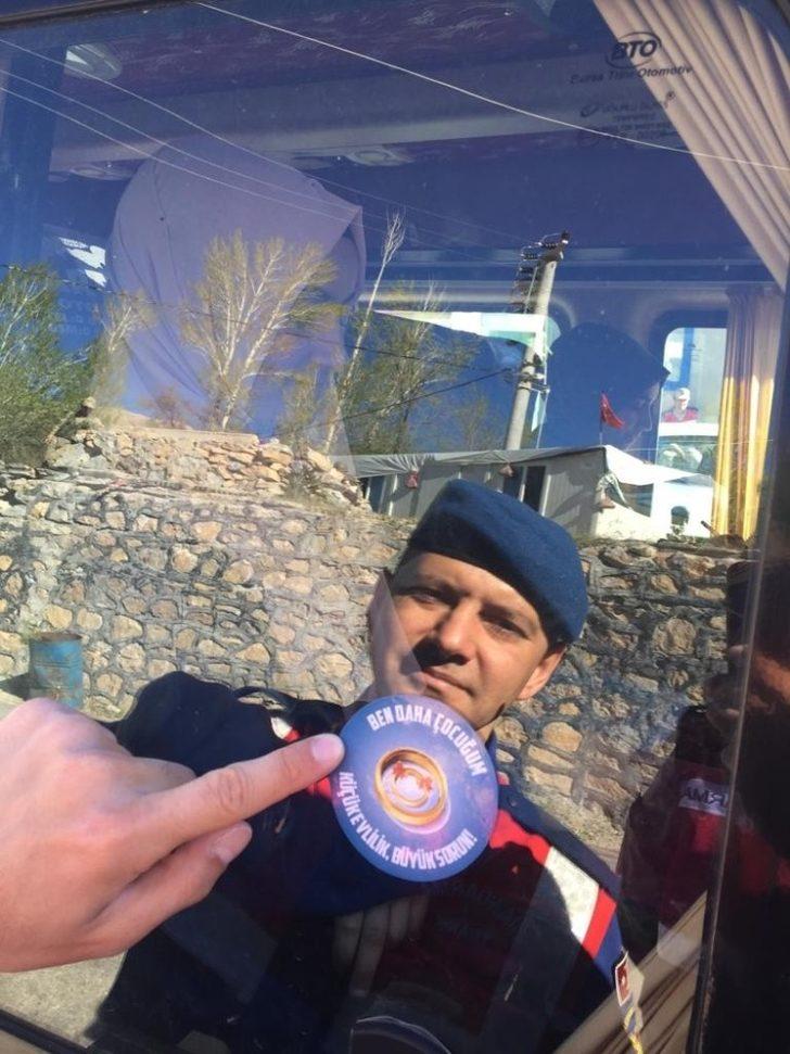 Jandarma ekiplerinden servis araçları denetimi G5