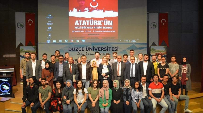 100 yıl &ouml;nce yanan m&uuml;cadele ve bağımsızlık ateşi anlatıldı