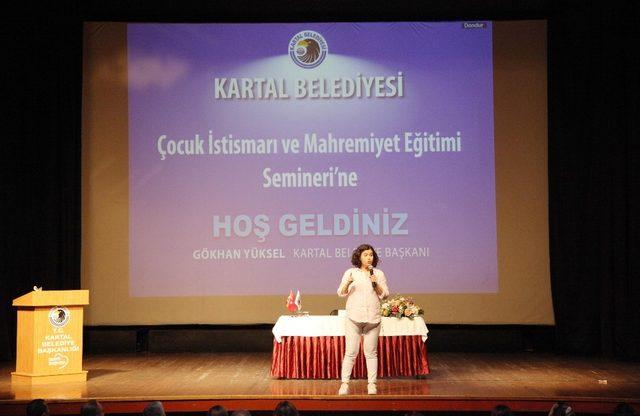 Kartal’da ‘Çocuk İstismarı ve Mahremiyet Eğitimi’ semineri düzenlendi