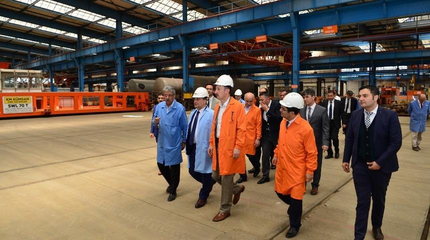 Genel M&uuml;d&uuml;r&uuml;yd&uuml;, bakan yardımcısı olarak ziyaret etti