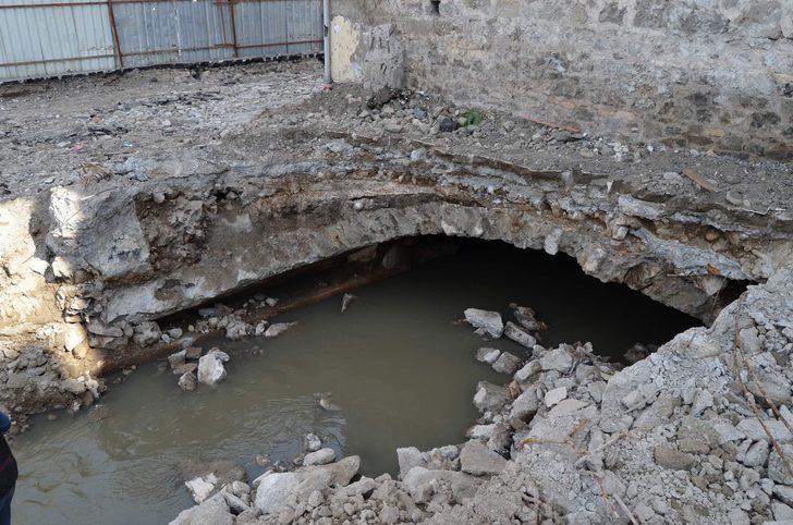 Trabzon'da bir tarihi menfez daha bulundu G3