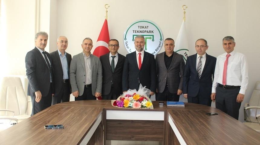 Tokat TEKNOPARK&rsquo;ta g&ouml;rev değişimi