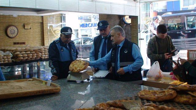 Zabıtadan pide ve hijyen denetimi