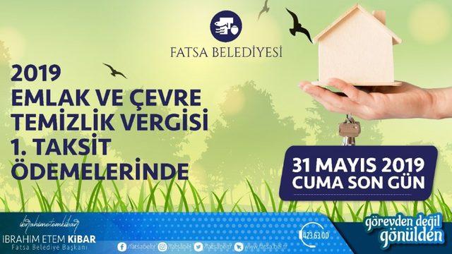 Emlak ve ÇTV’de son gün 31 Mayıs