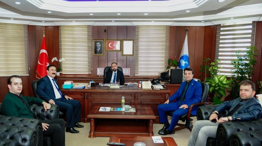 Rektör Şevli’ye ziyaretler devam ediyor