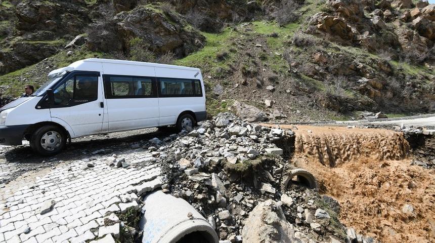 Başkan Şeylan, &ccedil;&ouml;ken yolları inceledi