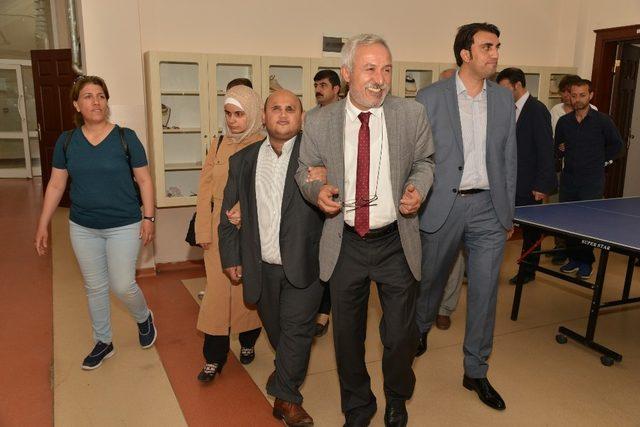 Mızraklı, engelli empati odalarını test etti 3