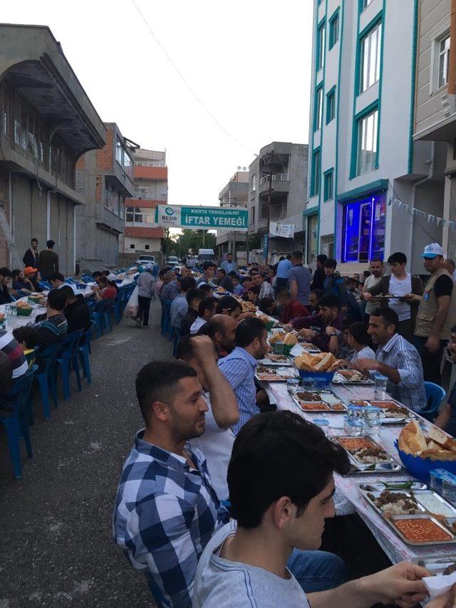 Beşir Derneği’nden 500 kişilik iftar yemeği