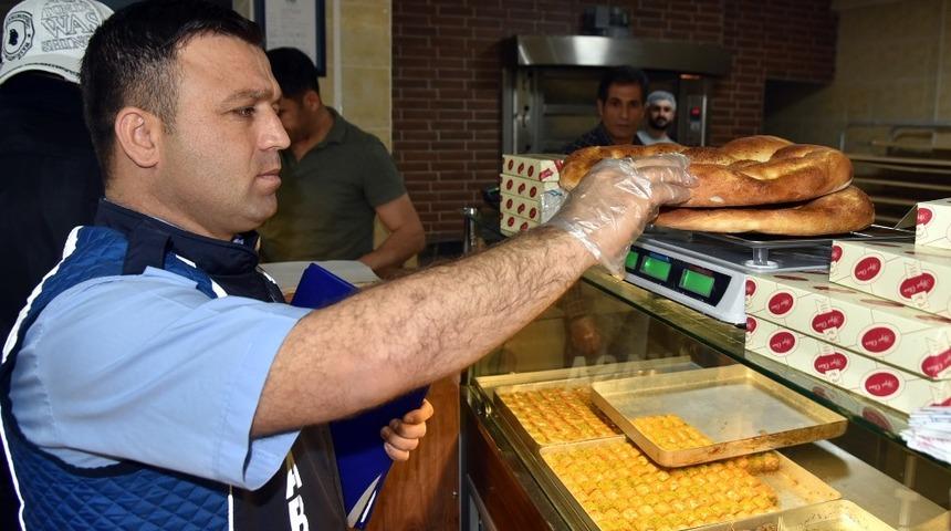 Fırınlarda gramaj ve fiyat denetimleri