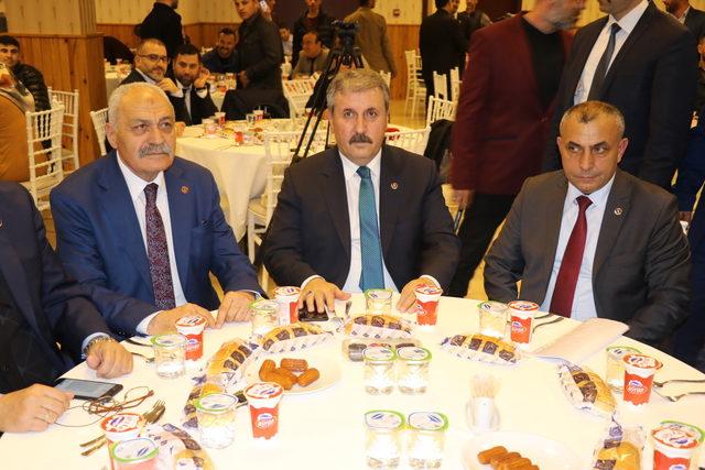 BBP Lideri Mustafa Destici iftar programında konuştu