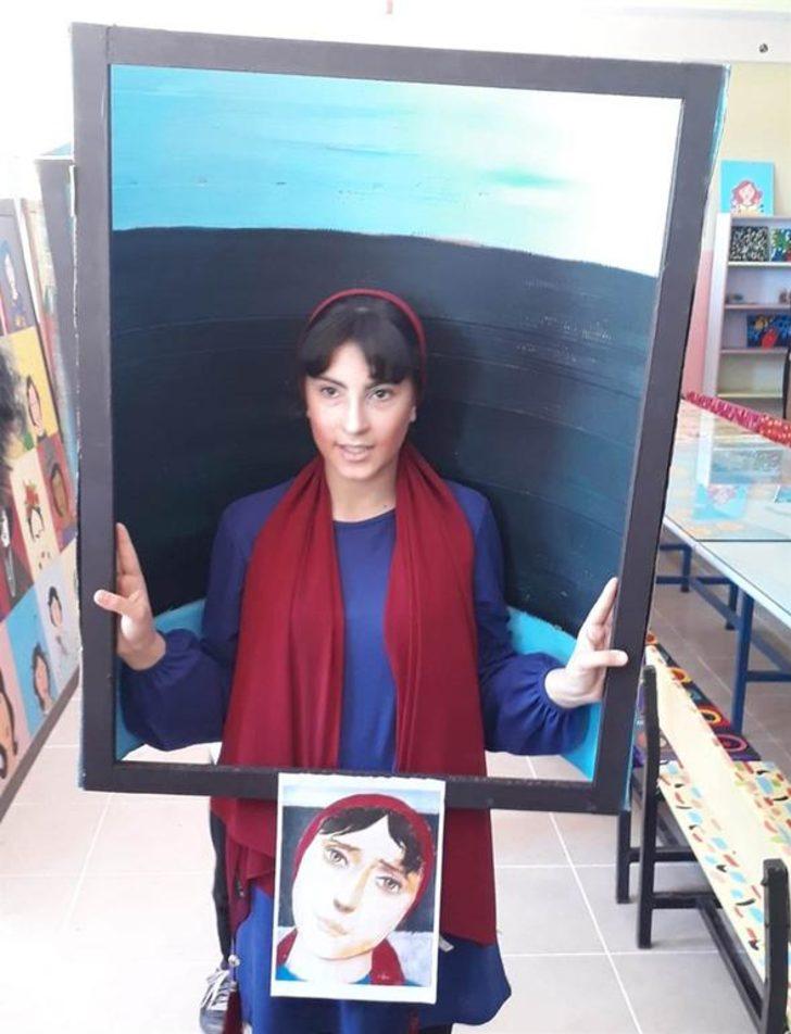 Tatvan’da ortaokul öğrencileri, atık malzemelerle ünlü tablolara dönüştü  G3