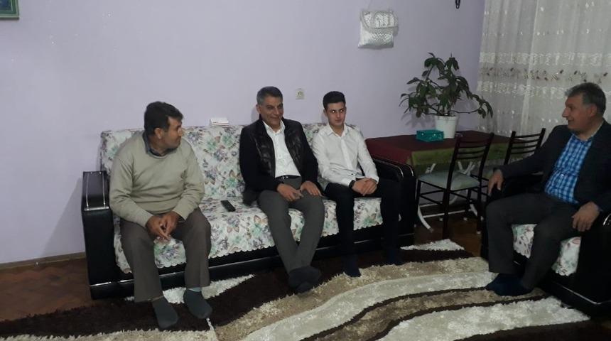 Kaymakam &Ouml;zkan&rsquo;dan aile ziyaretleri