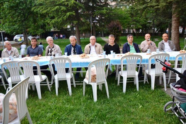 Biga Orman İşletme Müdürlüğü personeli iftarda bir araya geldi