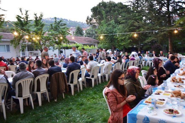 Biga Orman İşletme Müdürlüğü personeli iftarda bir araya geldi