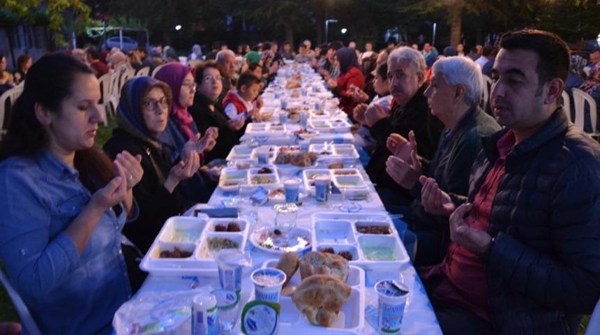 Biga Orman İşletme Müdürlüğü personeli iftarda bir araya geldi