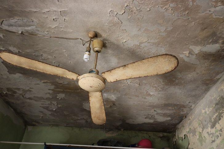 (Özel) Şeker hastası anne, çocuklarıyla rutubetli evde yaşam mücadelesi veriyor G5