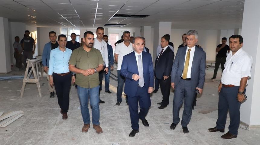 Şırnak Valisi Aktaş kamu yatırımlarını inceledi