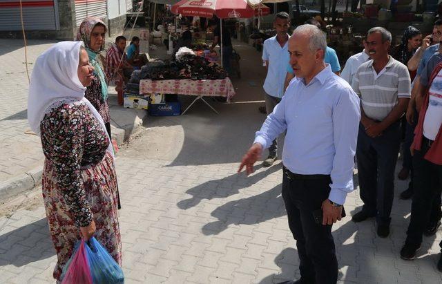 Gültak, mahallelerdeki çalışmaları yerinde inceledi