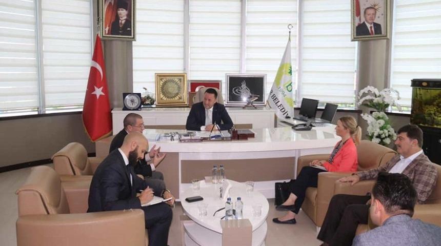 ABD Adana Konsolosluğundan Başkan Beyoğlu&rsquo;na ziyaret