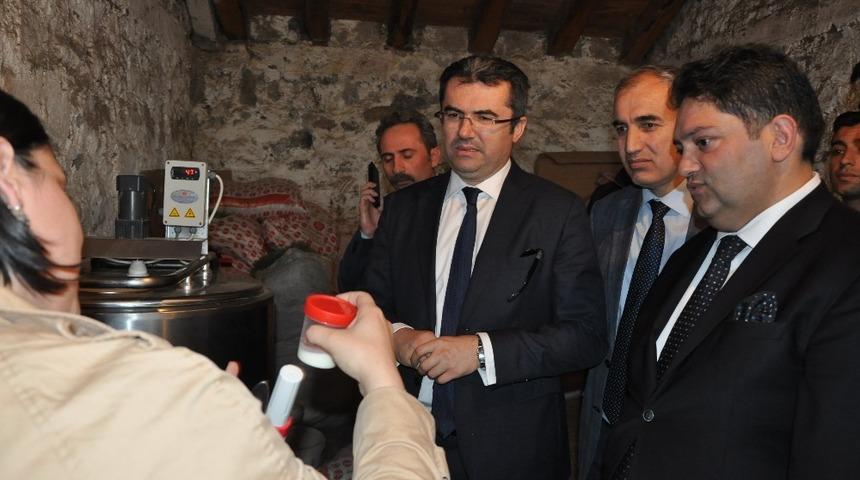 Erzurum Ticaret Borsası tarafından y&uuml;r&uuml;t&uuml;len &ldquo;Soğuk Zincir S&uuml;t Kurulumu &ldquo; Projesi start aldı