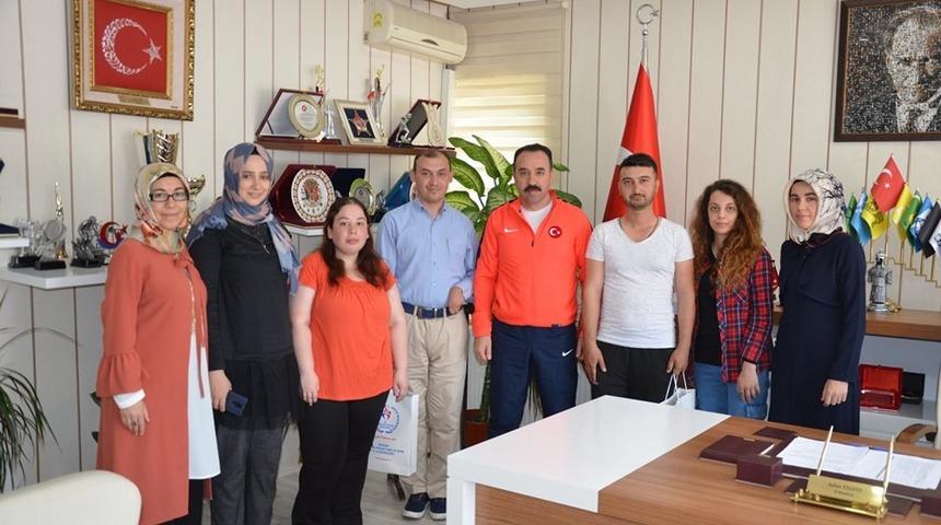 &Ouml;zel gereksinimli kurum &ccedil;alışanlarından ziyaret