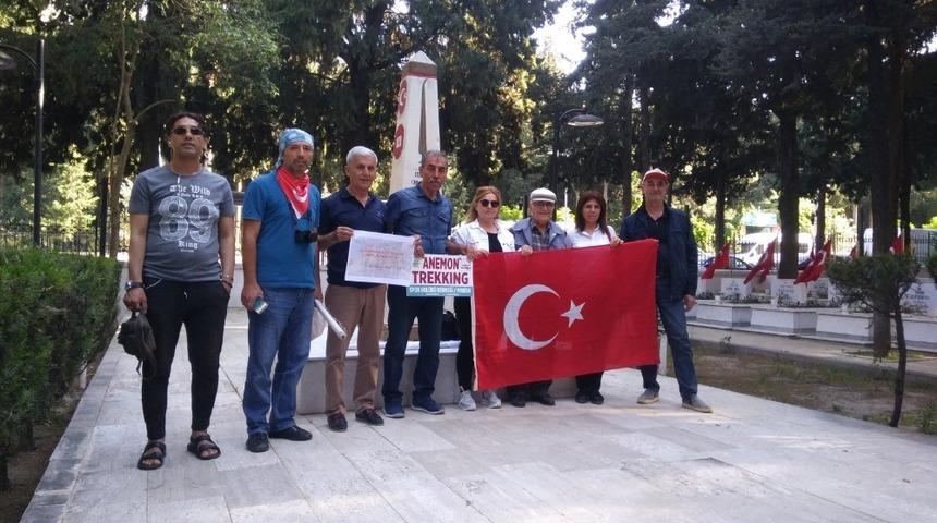 Ege&rsquo;nin şehit toprakları Samsun&rsquo;un zirvelerinde