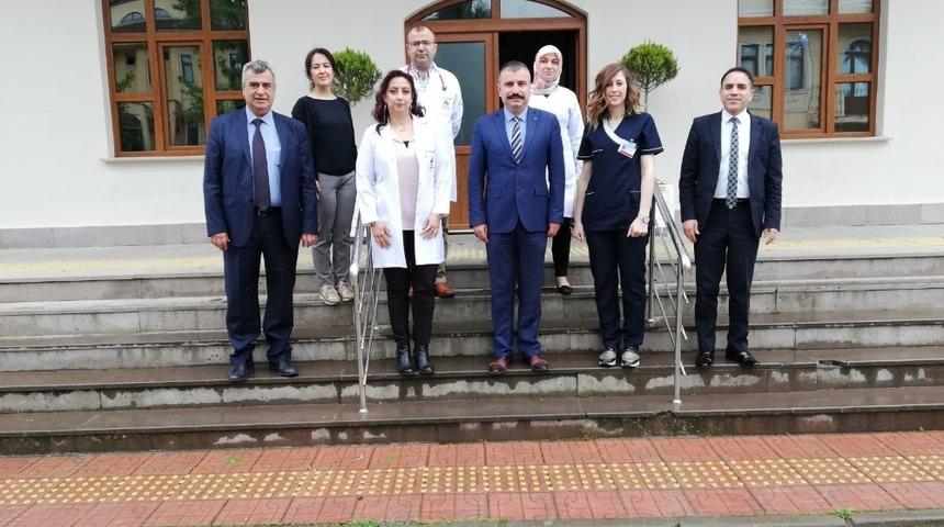 Çocuk evlerine sağlık ziyareti