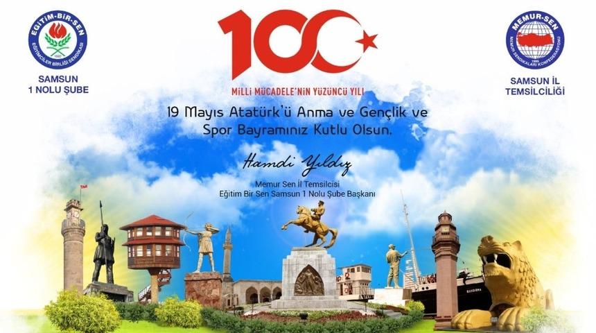 Yıldız: "Gençlerimiz 19 Mayıs’ı bu ruha sahip çıkarak anlamalı"