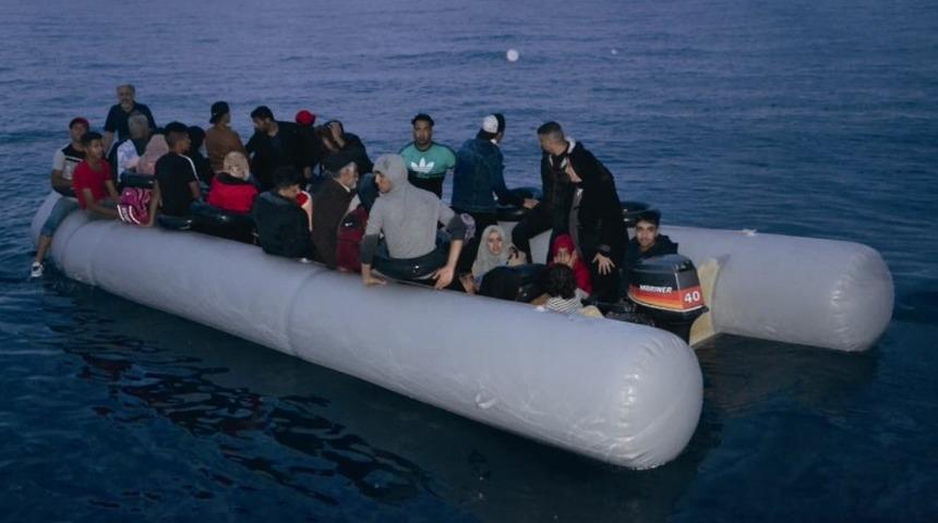 Kuşadası’nda 47 kaçak göçmen yakalandı