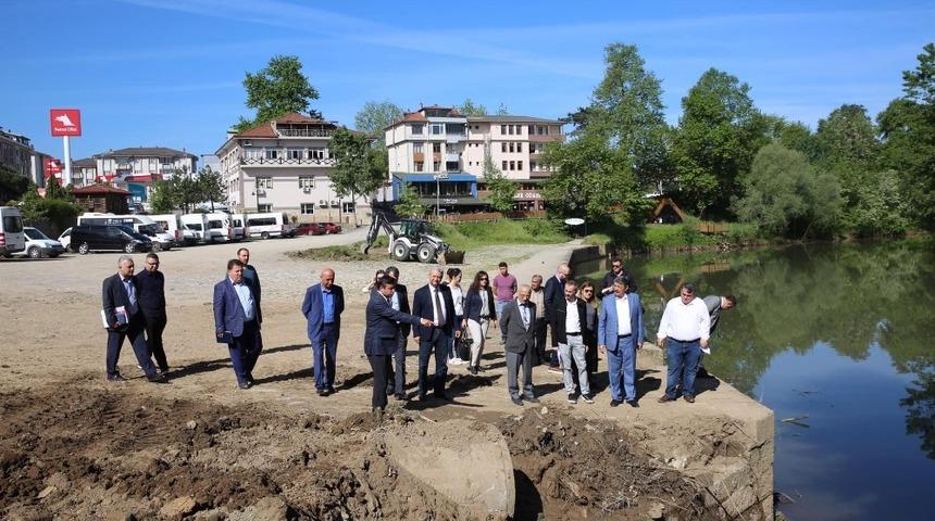 Yalı iskelesinde &ccedil;alışma başladı