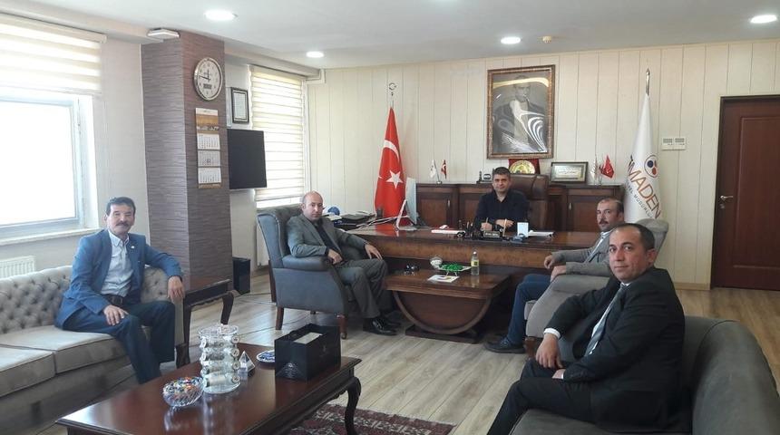 Seyitgazi Ziraat Odası&rsquo;ndan Eti Maden İşletmeleri Kırka Bor İşletme M&uuml;d&uuml;r&uuml; Ayten&rsquo;e nezaket ziyareti