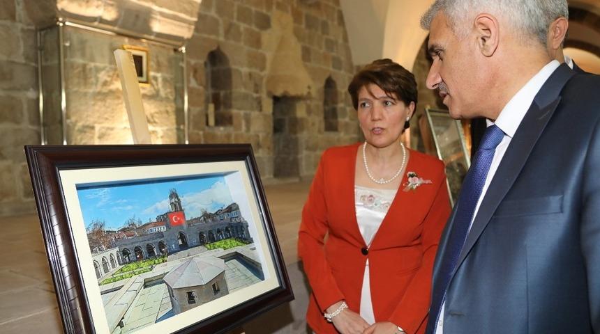 Battalgazi&rsquo;de kağıt r&ouml;lyef sergisi