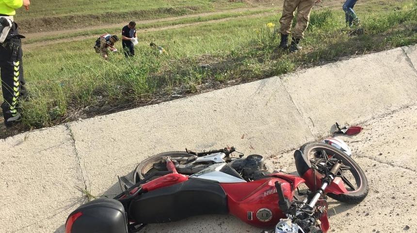 Sivas’ta Motosiklet kazası:2 yaralı