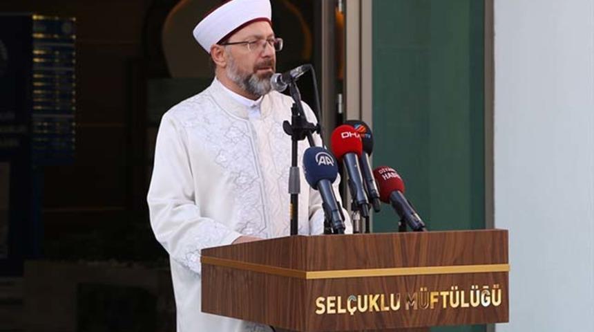 Diyanet İşleri Başkanı Erbaş: Aile müessesesi bozulursa toplum bozulur