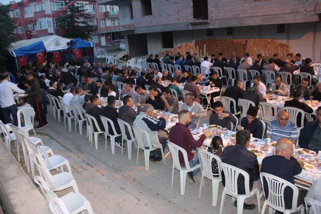 Şehit Ferdican Altunkaş için iftar yemeği