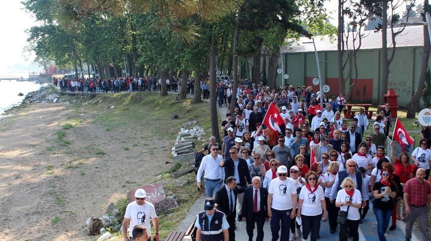 Yalova&rsquo;da 100. yıl korteji