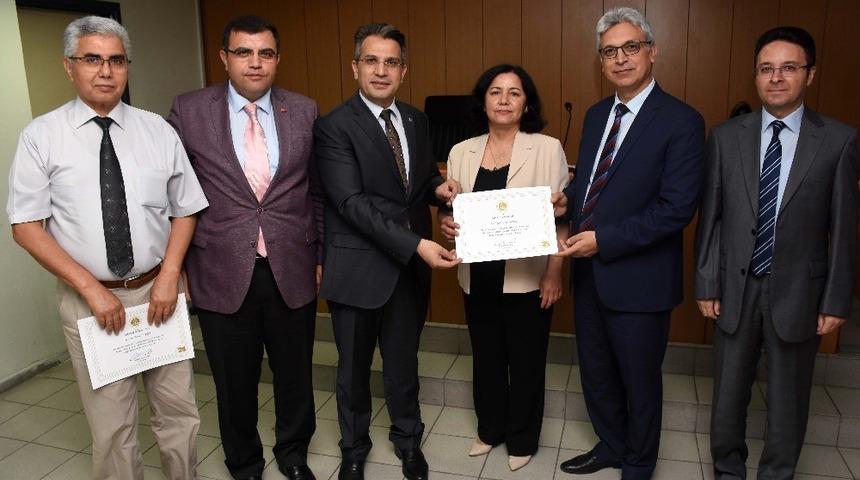 Adliye çalışanlarının 25’inci yıl gururu