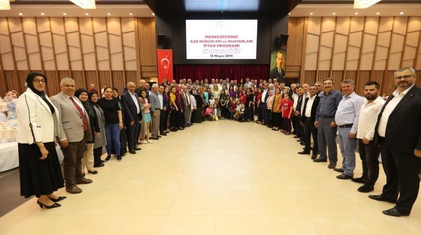 Başkan Doğan iftarda mahalle muhtarlarını ağırladı