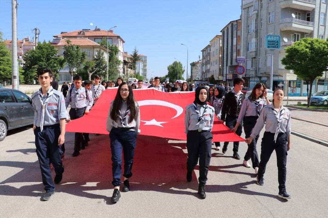 Karaman&rsquo;da 19 Mayıs coşkuyla kutlandı