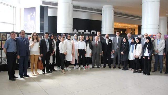 İmam hatip lisesi öğrencilerinin yıl sonu sergisi