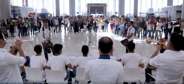 İstanbul Havalimanı'nda 19 Mayıs Atatürk'ü Anma Gençlik ve Spor Bayramı etkinliği