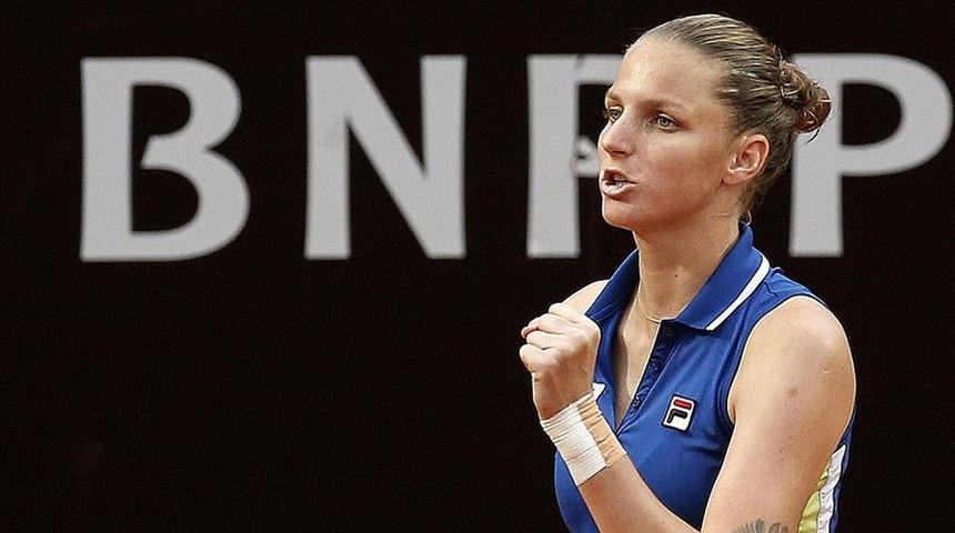 Roma Açık'ta şampiyon Karolina Pliskova