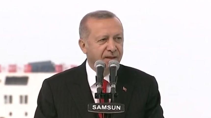 Cumhurbaşkanı Erdoğan'dan 19 Mayıs töreninde açıklamalar