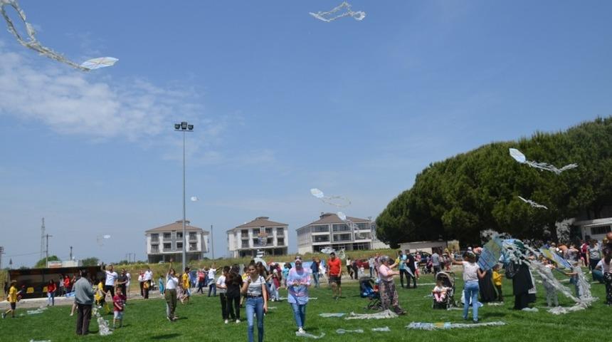 Gömeç’te uçurtma şenliği coşkusu