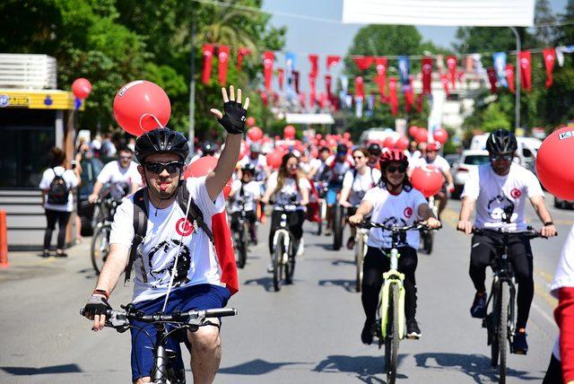 Kadıköy’de pedallar 100’üncü yıl için döndü