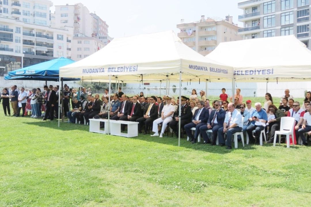 100. yıl coşkusu denize taştı