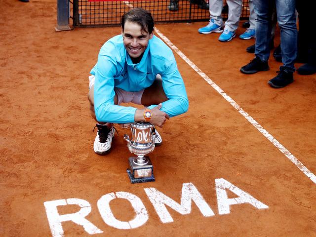 Roma'da şampiyon Rafael Nadal