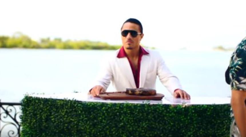 Nusret, dünyaca ünlü şarkıcının klibinde oynadı