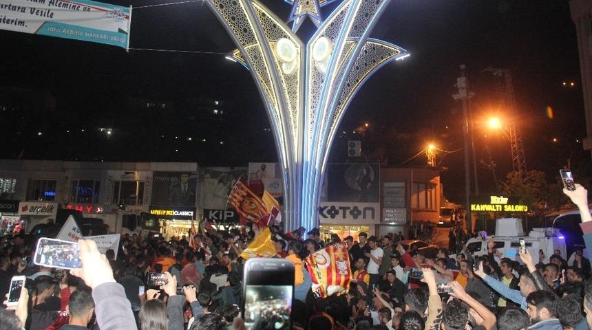 Hakkari’de şampiyonluk sevinci